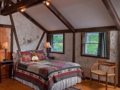 Logan Suite bedroom at West Hill House